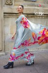 Kubik Nx By Rajtex Satin Crepe Printed Fancy Saree 